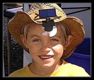 Solar Hat Fan